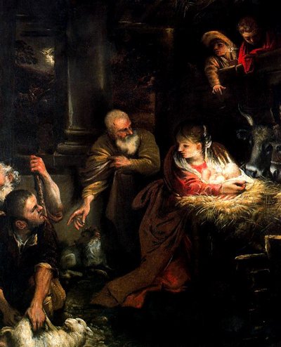 Adoration of the Shepherds by Annibale Carracci
